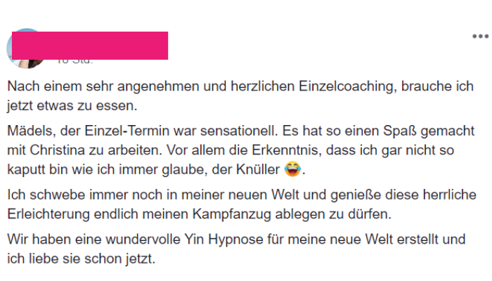 Bild 1 von YIN-Private Coaching 1:1 Gold 4 Wochen- By invitation only! DEU